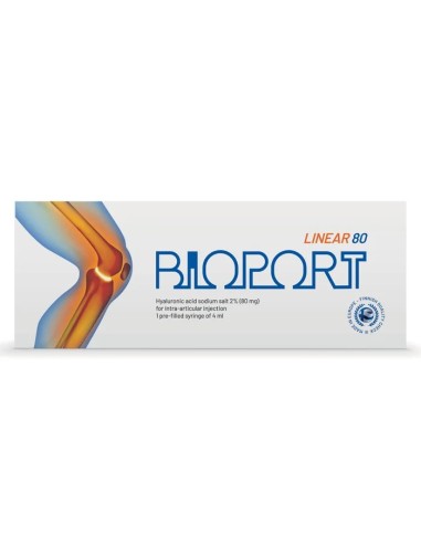 copia de copia de BIOPORT CROSSLINK 2% 1 Injection 60mg Ha/90mg Chondroïtine sulfate/3ml